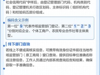 全国信用信息代码怎么查？