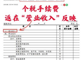 税务局部门有哪些手续费