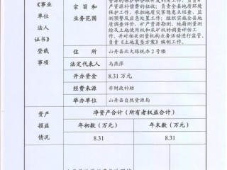 企业年报与信息公示