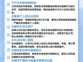 末及时申报企业公示有何后果？