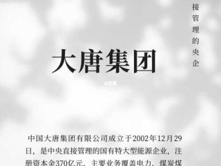 大唐基金是哪家机构？