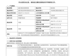 建信债券基金收益与风险如何？