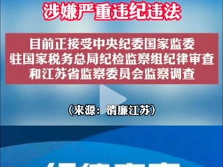 中纪委为何严查税务？