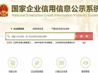 河北企业信息公开网怎么查？
