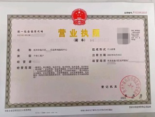 北京个体工商户信息怎么查？