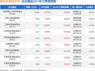 工银新得利混合基金收益如何？