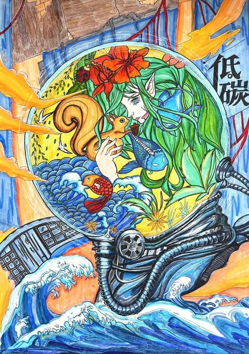 保护环境的水粉画有哪些