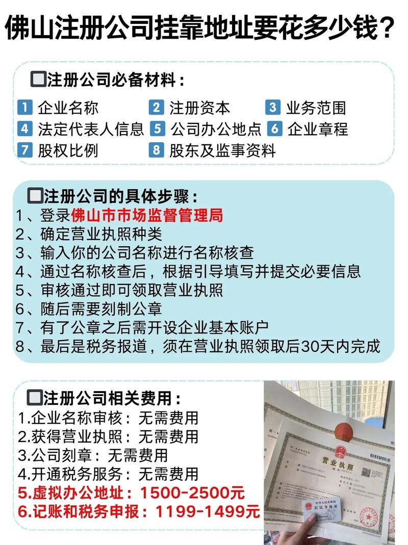 挂靠注册地址一年多少钱