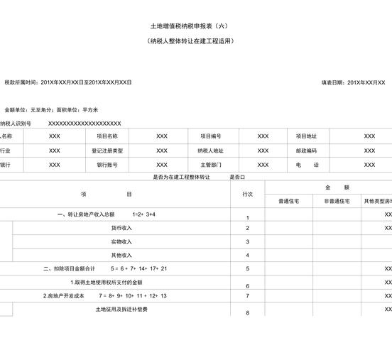 增值税一般填写哪些表