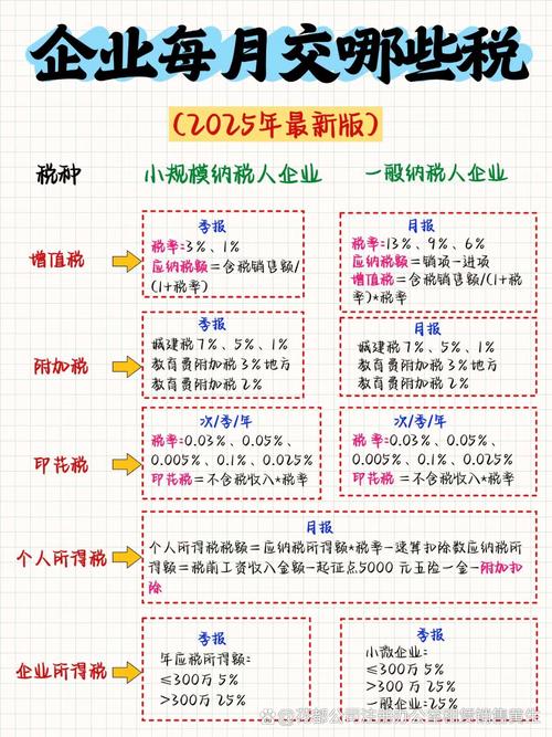 小规模纳税人都交哪些税