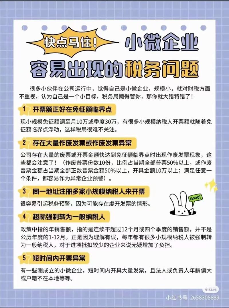 小微企业涉税事项有哪些