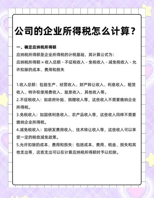 企业所得税收入包括哪些