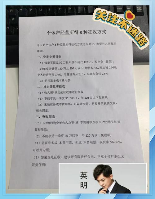 个体户征收方式有哪些