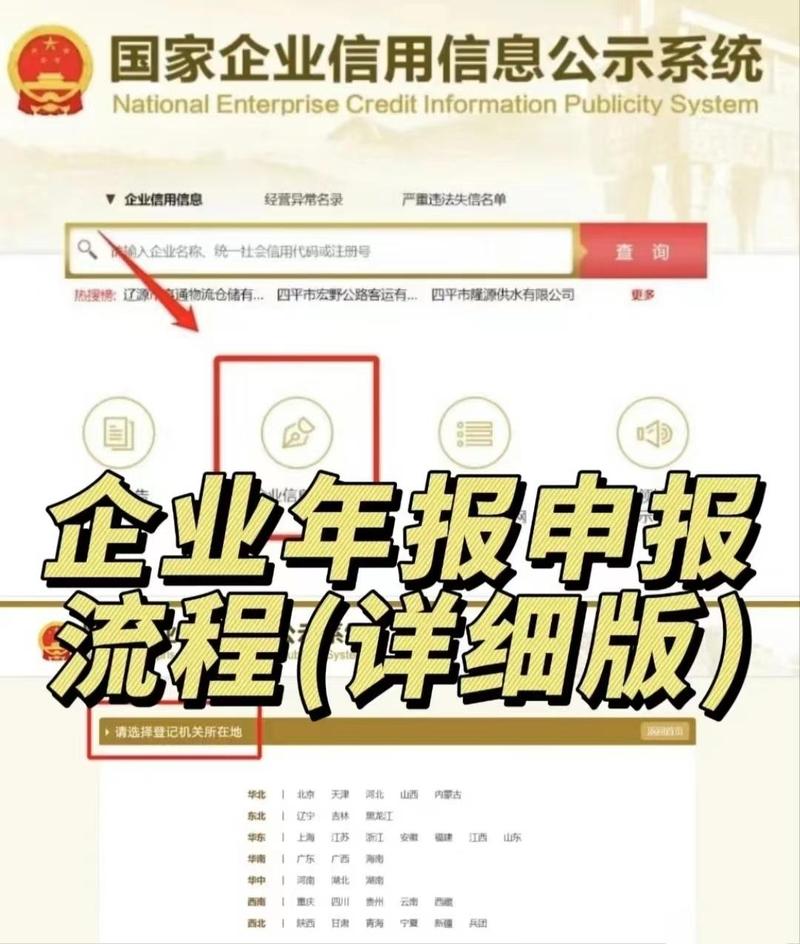 全国企业公示信息平台