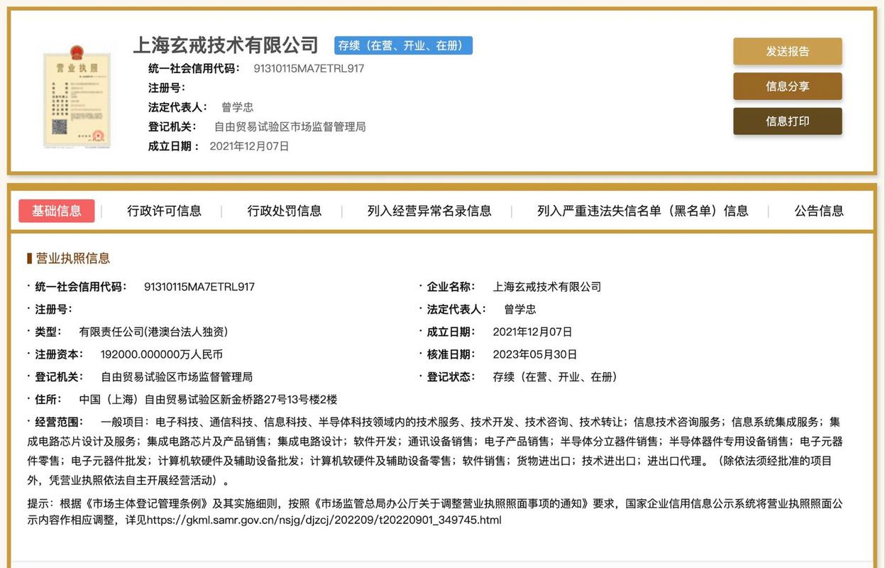 企业工商变更信息查询