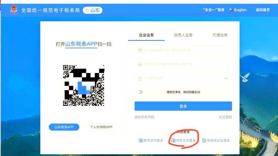 山东省网上税务局办税平台