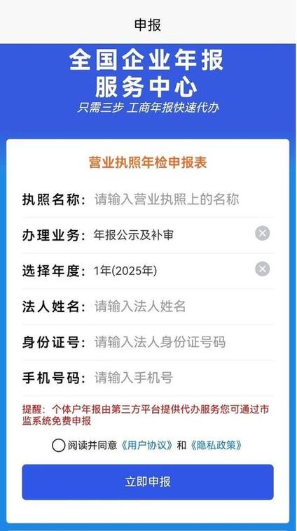 海南工商企业年报系统