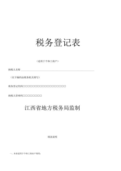 税务登记表 税务代理人