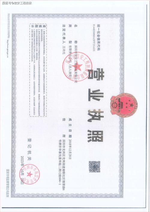 企业营业执照代码查询