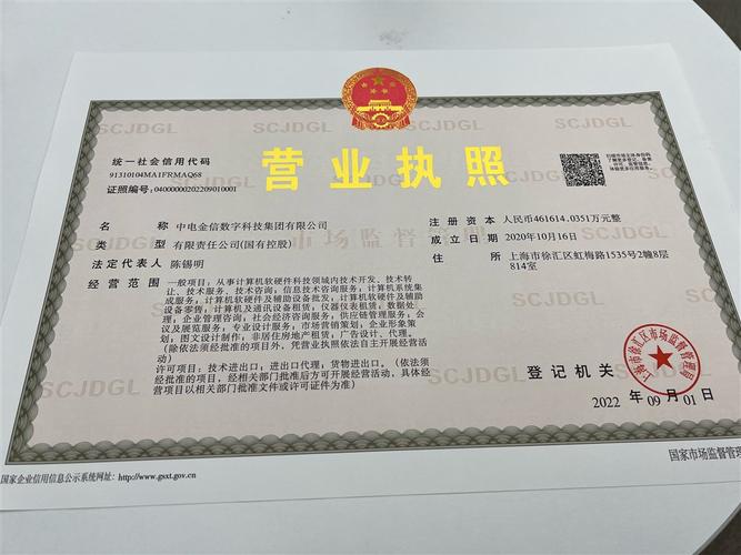 企业营业执照代码查询