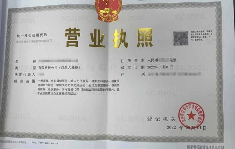 企业营业执照信息查询