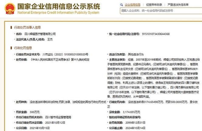 企业市场信息公示系统