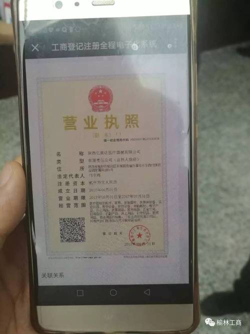 企业工商营业执照查询