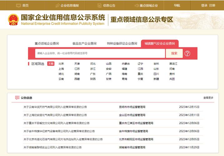 企业信息公司查询系统