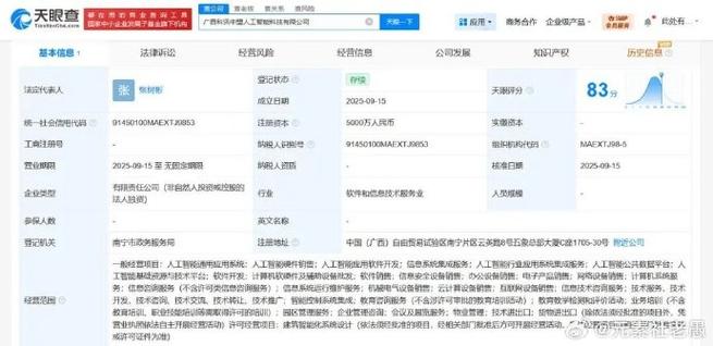 广西 企业工商信息查询