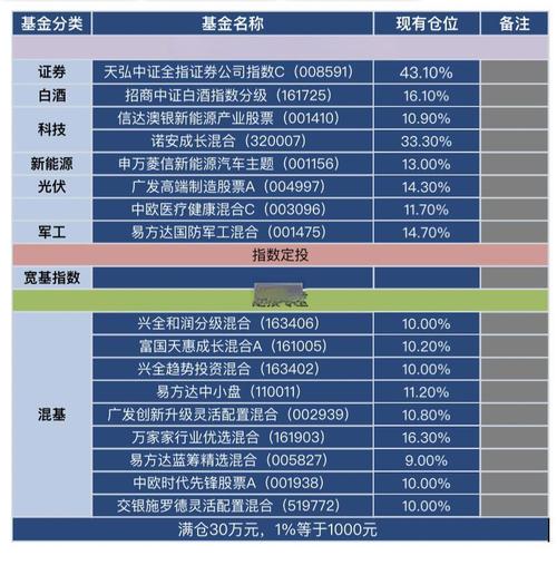 现在基金定投哪个好