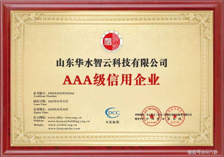 aaa信用评级 企业