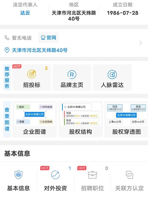 企查查询企业信息官网