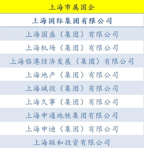 上海 企业 信息查询