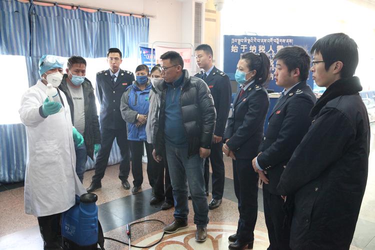 税务局开展疫情防控工作