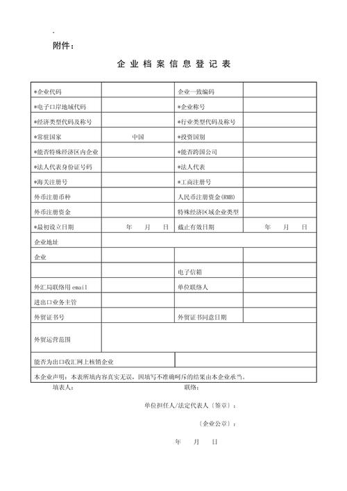 国家工商 企业档案