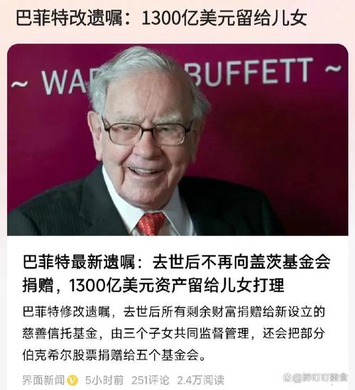 巴菲特买的什么基金