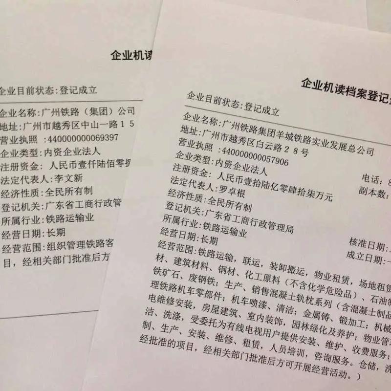 企业工商信息查询卡