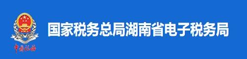 湖南省税务电子税务局